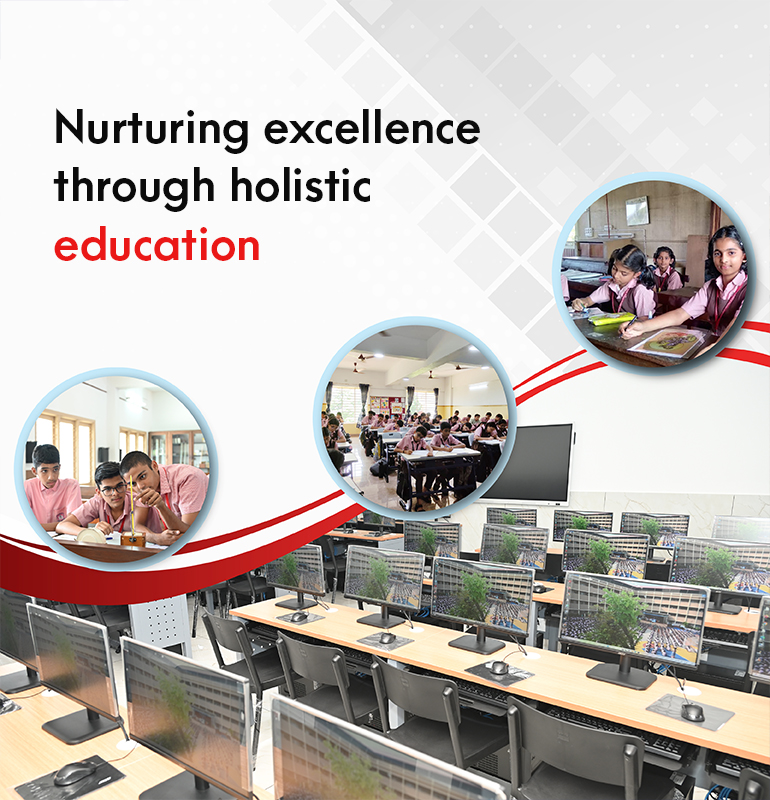 Lourdes Central school banner