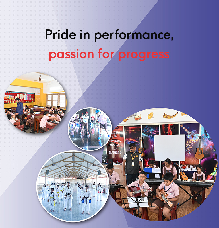 Lourdes Central school banner